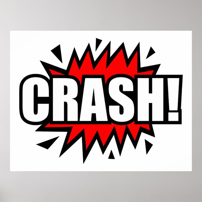 Póster ¡Crash! (Frente)