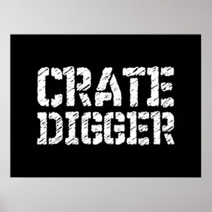 Póster Crate Digger