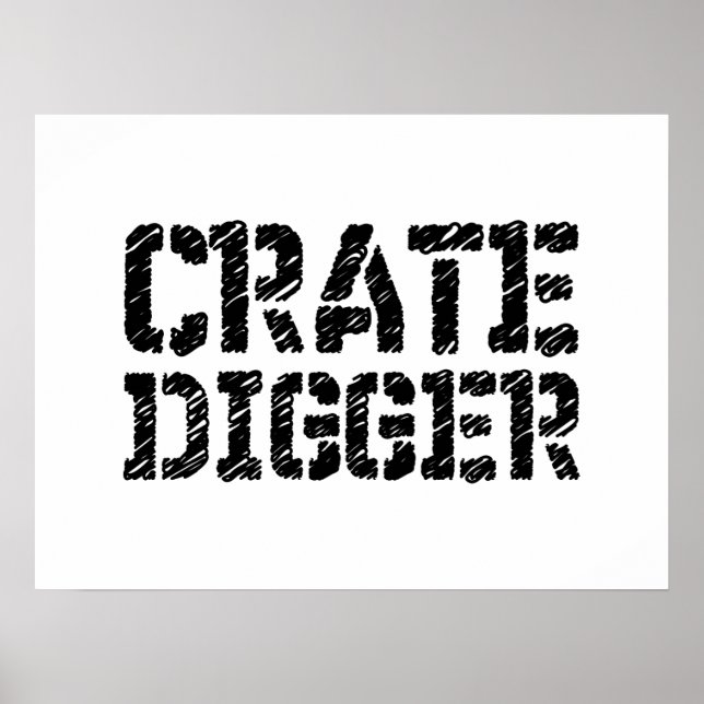 Póster Crate Digger (Frente)