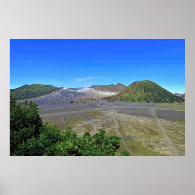 Póster Cráter de bromo (Frente)