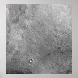 Póster Cráter Kepler en la superficie de Marte