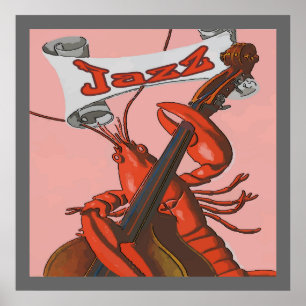 Póster Crawfish Jazz