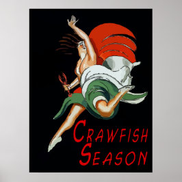 Póster Crawfish Season, Joy of Dance