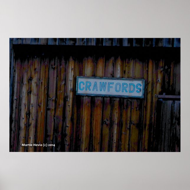 Póster Crawfords (Frente)