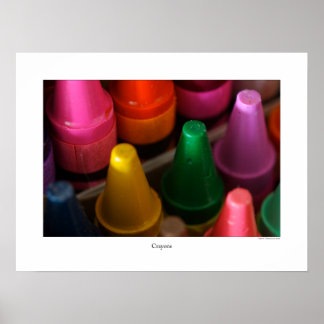 Póster Crayons Poster
