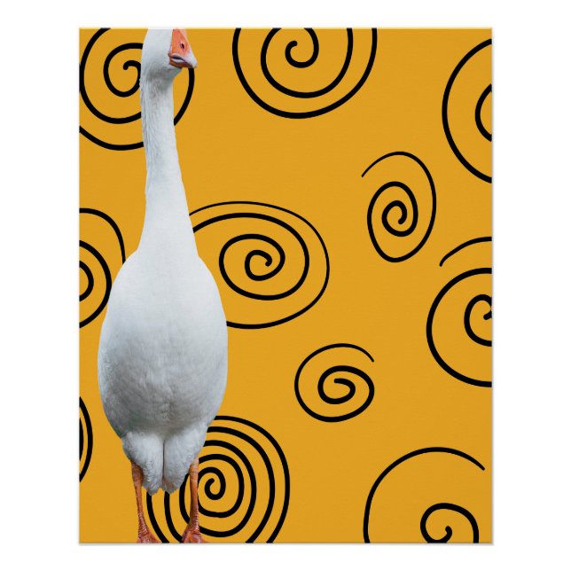 Póster Crazy Goose (Anverso)