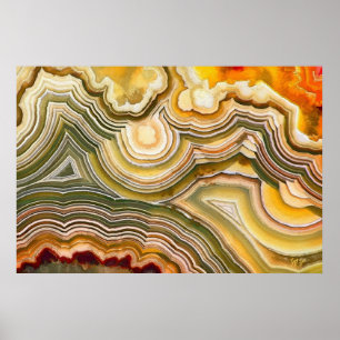 Póster Crazy Lace Agate Fantasy Opus 02