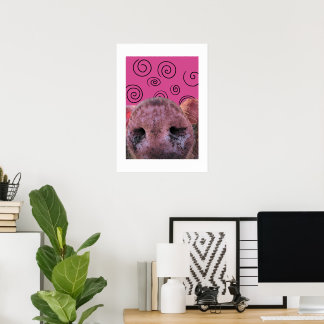 Póster Crazy Pig