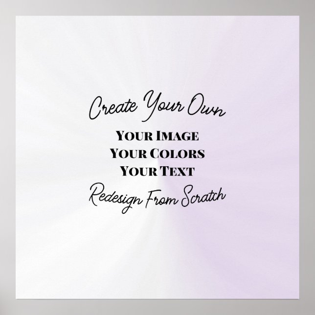 Póster Crea el tuyo (Frente)