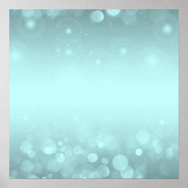 Póster Crea el tuyo propio! Fondo de las luces de bokeh - (Frente)