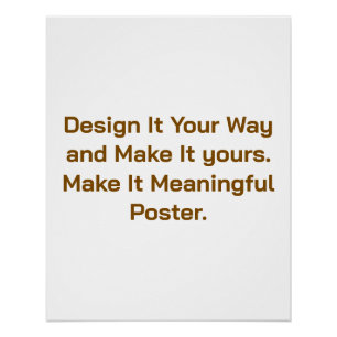 Póster Crea tu personalizado 20" x 25"