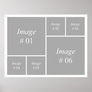 Póster Crea tu propia colección de fotos de Instagram