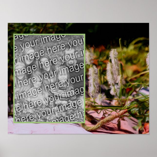 Póster Crea Tu Propia Flor Fotográfica En Pintura De Acei (Frente)