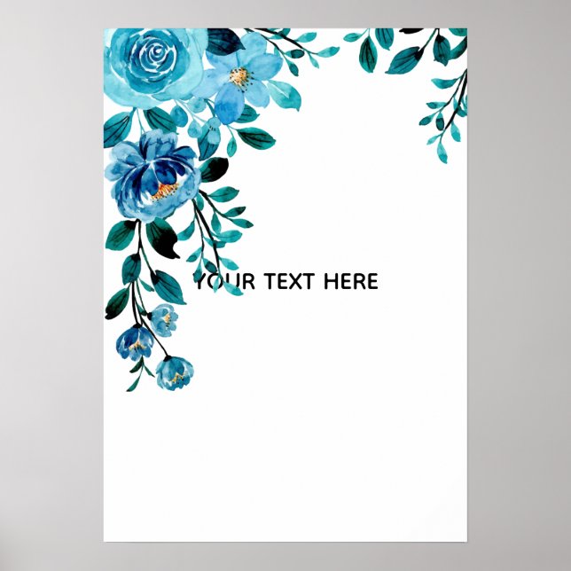 Póster Crea Tu Propia Floral (Frente)