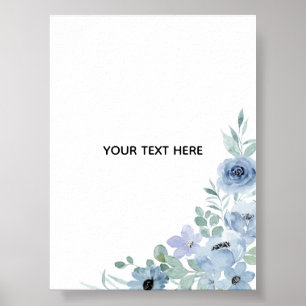 Póster Crea Tu Propia Floral 