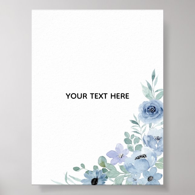 Póster Crea Tu Propia Floral  (Frente)