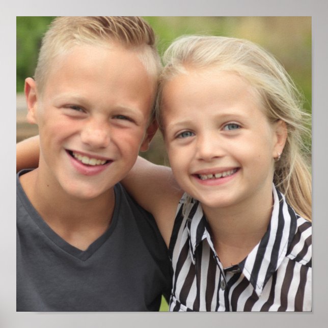 Póster Crea tu propia foto (Frente)