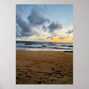 Póster Crea tu propia foto arroz solar moderno simple