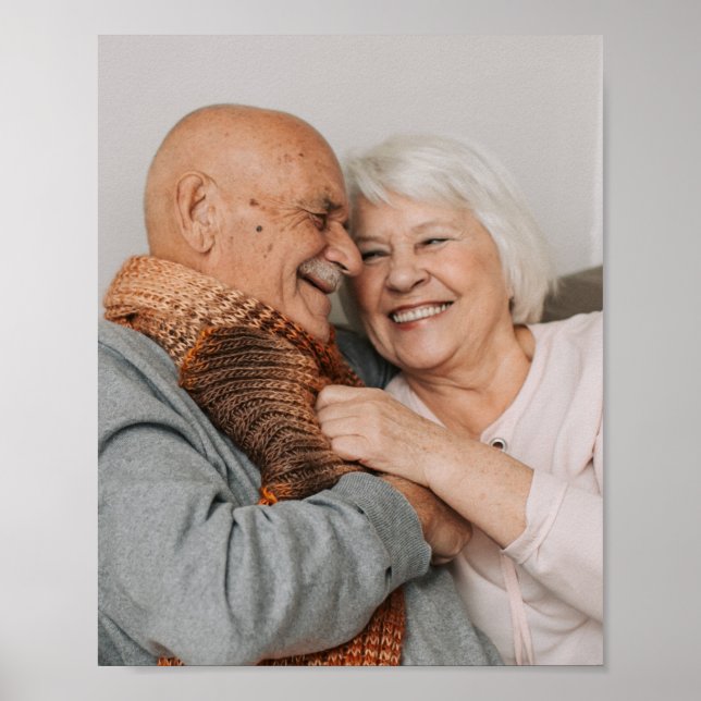 Póster Crea tu propia imagen personalizada (Frente)