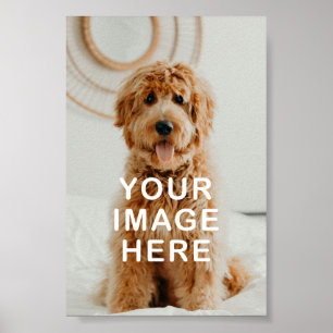 Póster Crea tu propia imagen simple