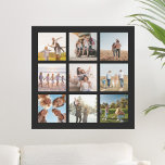 Póster Crea tu propia plaza moderna de 9 Collages de foto<br><div class="desc">Crea tu propio poster de collage de fotos personalizado con 9 de tus fotos favoritas.</div>