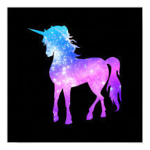 Crea Tu Propia Silueta de Foto de Unicornio Negro