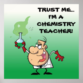 Póster Crea tu propio científico loco