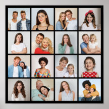 Crea tu propio collage de 16 fotos