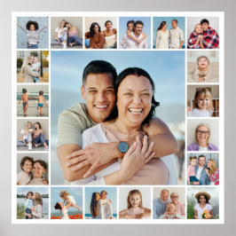 Póster Crea tu propio collage de 21 fotos