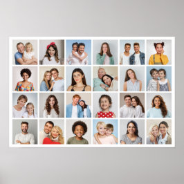 Póster Crea tu propio collage de 28 fotos