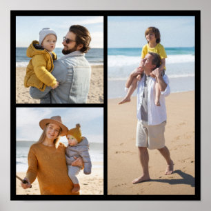 Póster Crea tu propio collage de 3 fotos