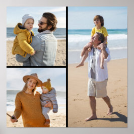 Póster Crea tu propio collage de 3 fotos