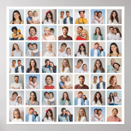 Póster Crea tu propio collage de 49 fotos