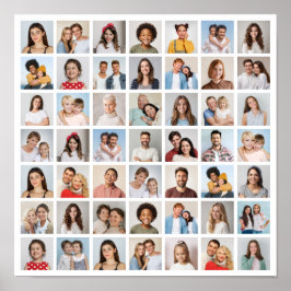 Póster Crea tu propio collage de 49 fotos