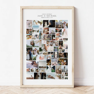 Póster Crea tu propio collage de 66 fotos