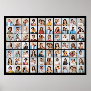 Póster Crea tu propio collage de 70 fotos