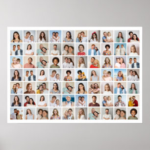 Póster Crea tu propio collage de 70 fotos