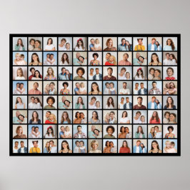 Póster Crea tu propio collage de 88 fotos