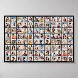 Póster Crea tu propio collage de 96 fotos