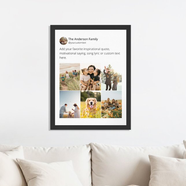 Póster Crea tu propio Collage de fotos de medios sociales (Subido por el creador)