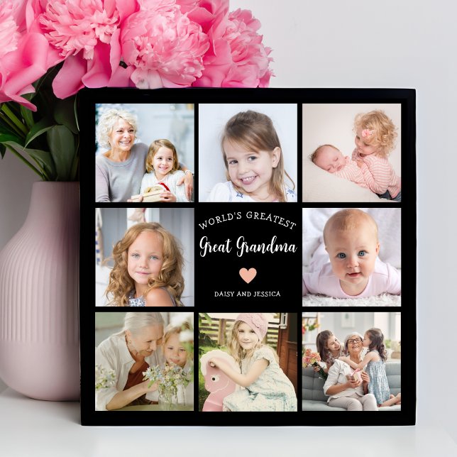 Póster Crea tu propio Collage de fotos Gran Abuela Modern (Subido por el creador)