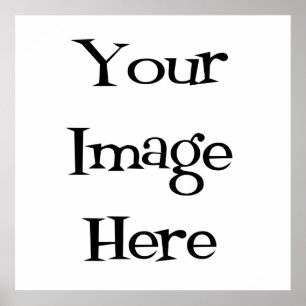 Póster Crea tu propio : Diseña tu propio Personalizado