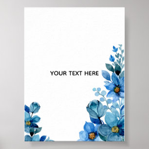 Póster Crea tu propio diseño botánico