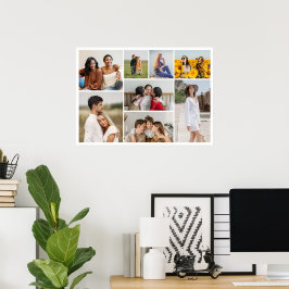 Póster Crea tus propias 8 fotos