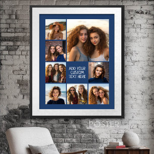 Póster Crea un collage de fotos personalizado con 8 fotos