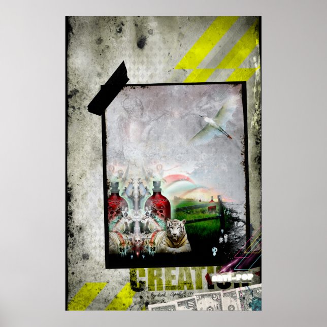 Póster creación antipop (Frente)