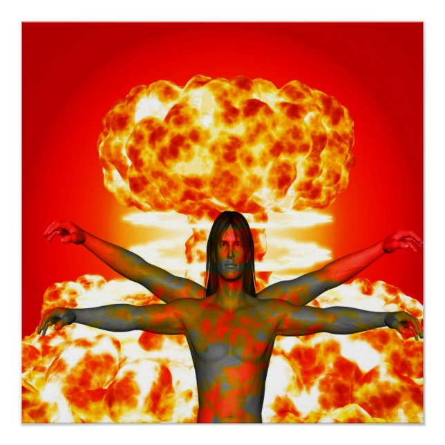 Póster Creación atómica (Anverso)