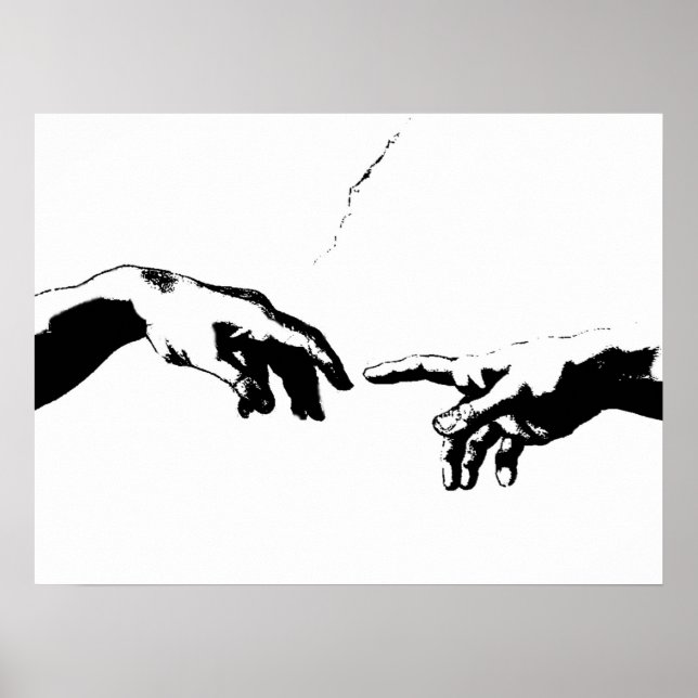 Póster Creación de Adán (Frente)