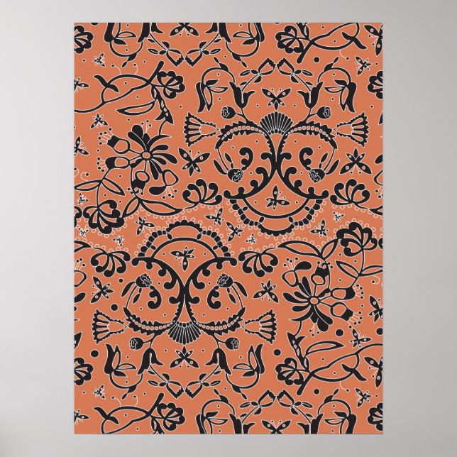 Póster Creación de bordado crochet 2 (Frente)
