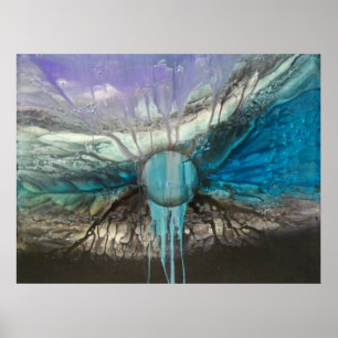 Póster Creación de un mundo